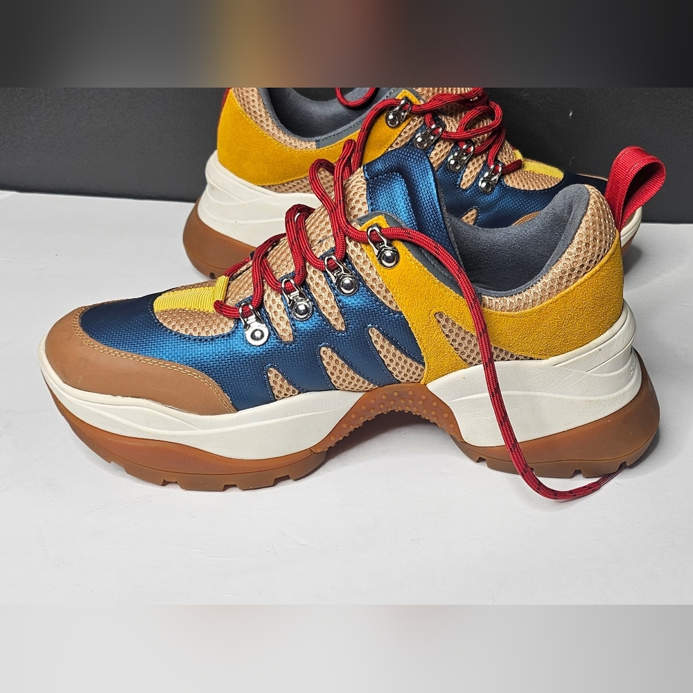 Kenneth Cole Women's Maddox 2.0 Trail Bright Hiker Platform Sneakers - Picture 12 of 15